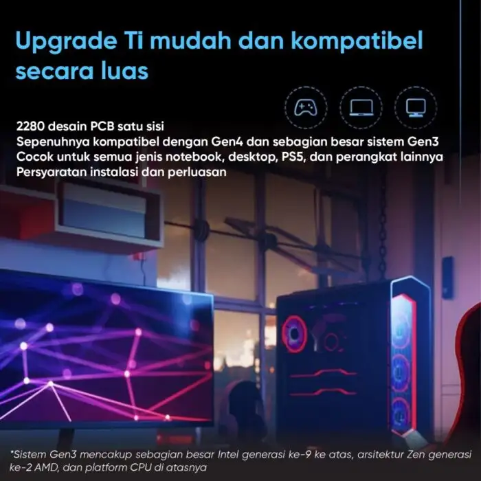 ZHITAI TI600 1TB SSD Nvme Gen4 7.000Mbps