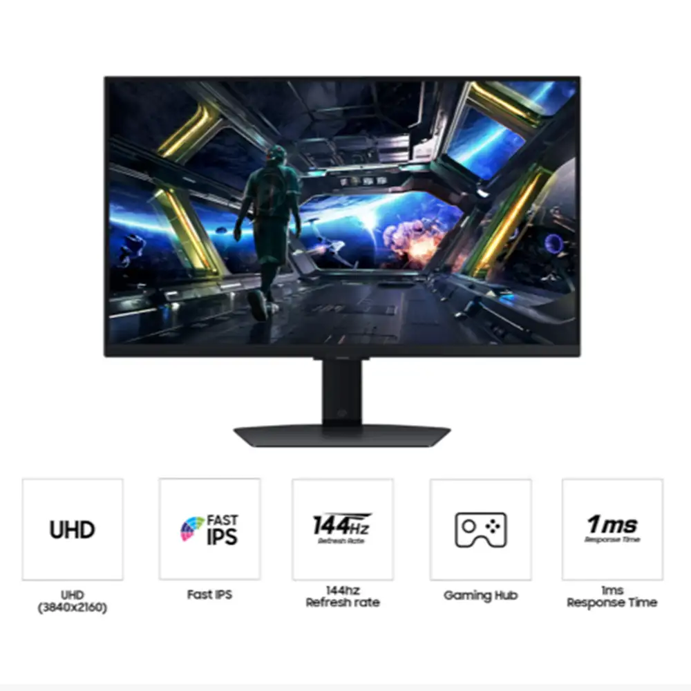 Samsung Odyssey G7 LS27DG702 27" Flat IPS 4K HDR10+ 144hz 1ms G-Sync Tizen OS