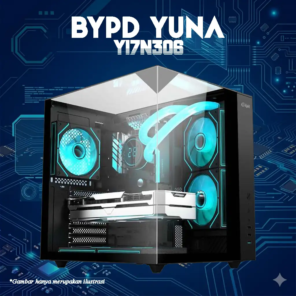 BYPD YUNA Yi7N306 Intel Core i7 12700F 4.9Ghz | RTX 3060 12GB | DDR4 | NVME - GAMING PC
