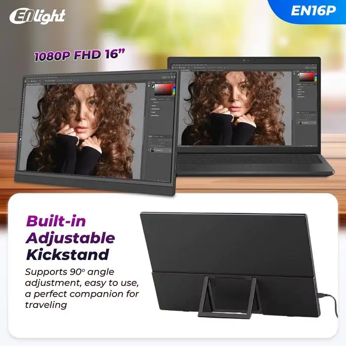 LED ENLIGHT EN16P 16" FHD Portable Monitor