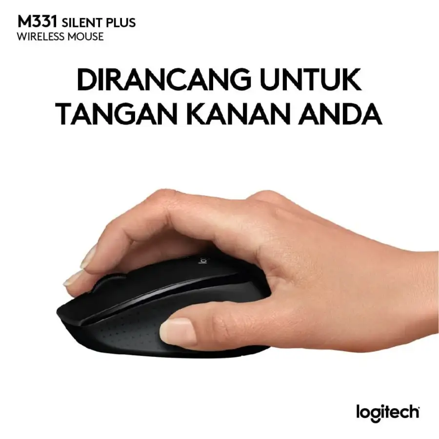 Logitech M331 SILENT WIRELESS Mouse Black