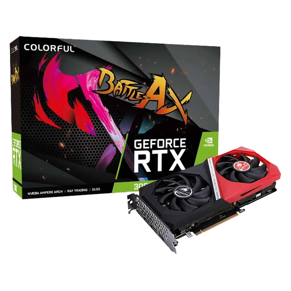 Colorful RTX 3060 BATTLE AX DUO 12GB