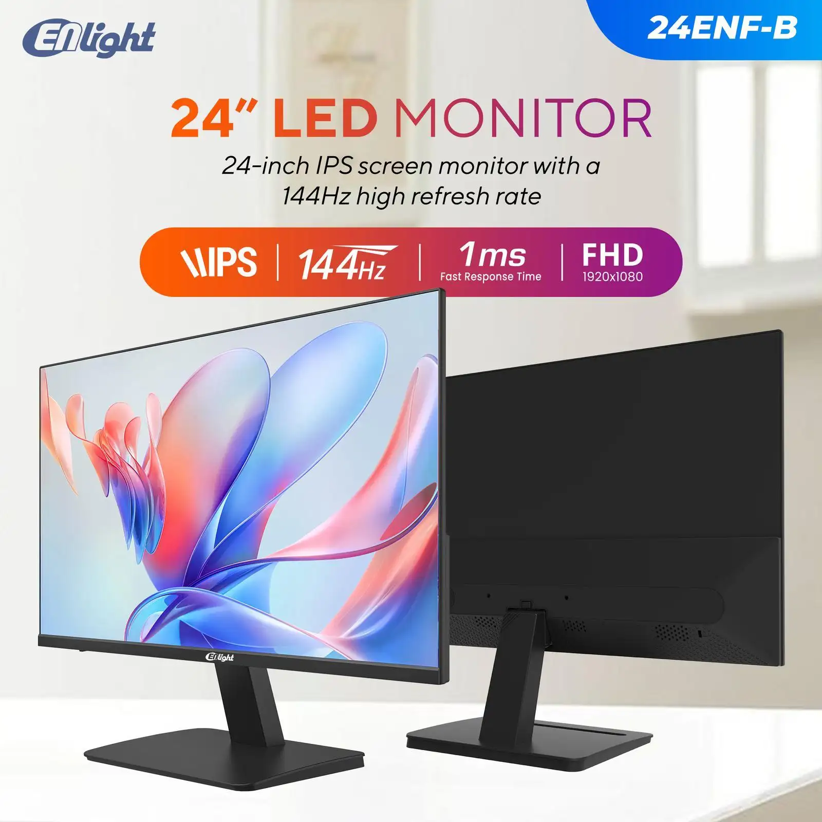 LED ENLIGHT 24ENF-B 24" FHD 144Hz sRGB 99%