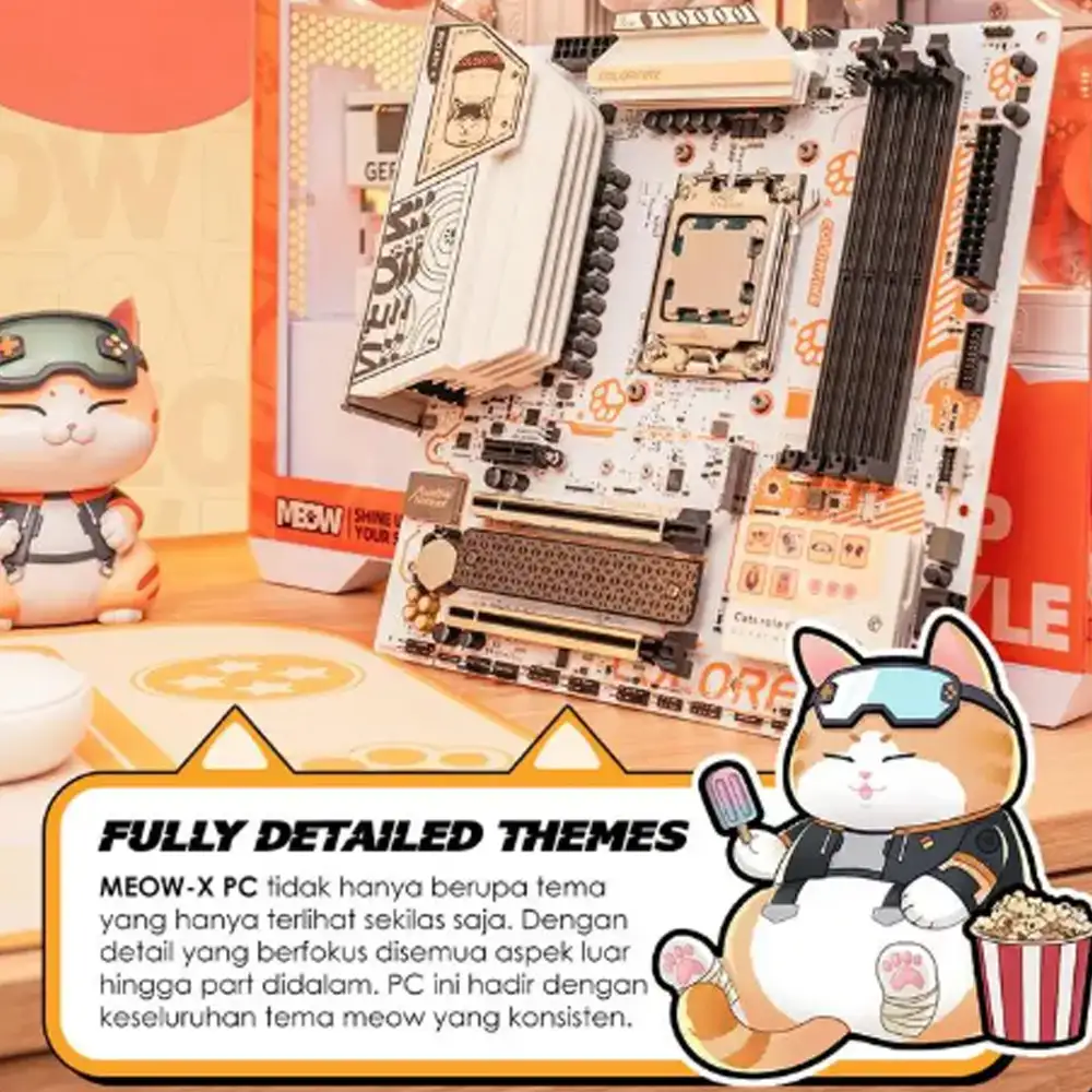 PC COLORFUL MEOW-G AMD Ryzen 7 8700F RTX 5060 8GB