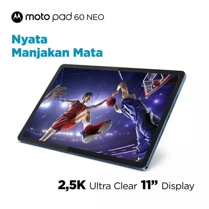 Lenovo Motorola Motopad 60 Neo 8GB 128GB + Pen + Folio Case Polar Blue