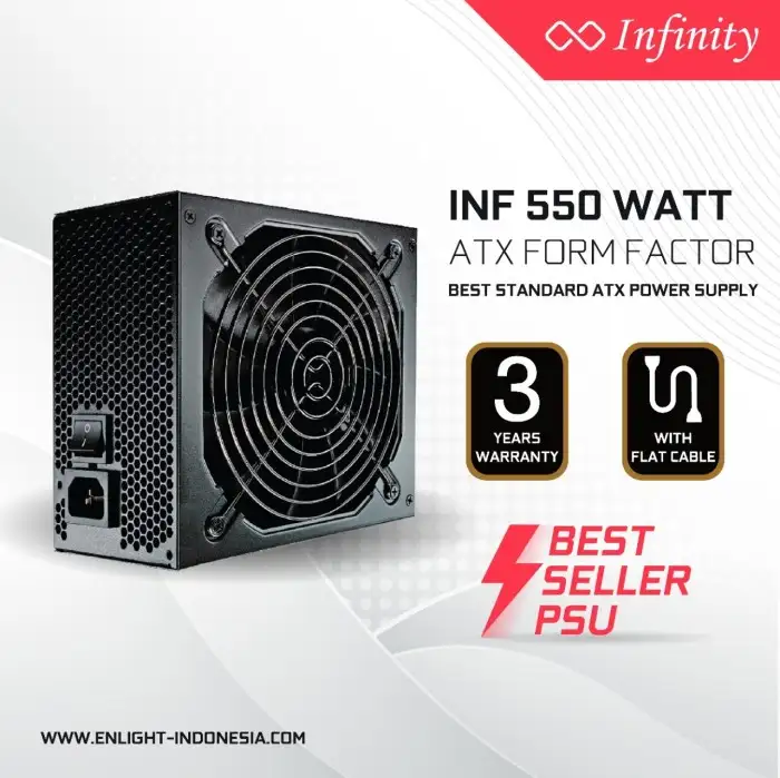 Infinity 550W Striker Power 80+ Bronze