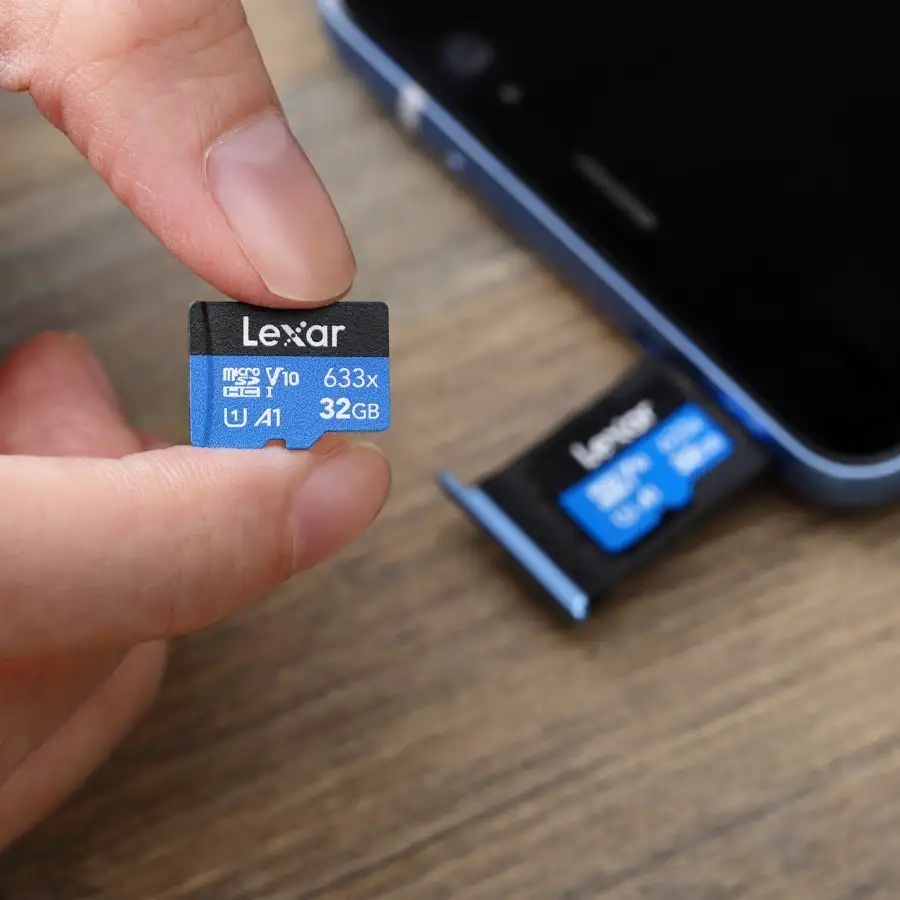 Lexar High Performance MicroSDHC 32GB BL 633X (No Adapter) 100Mbps