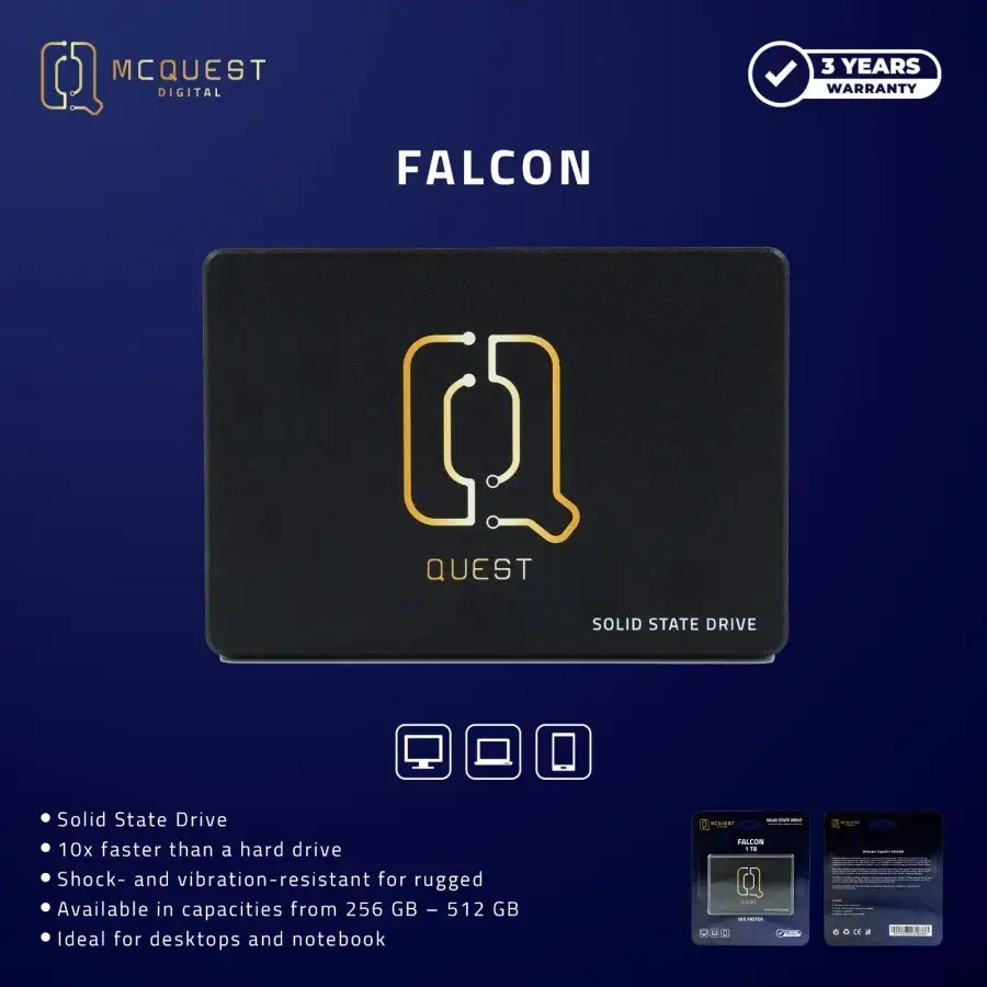 MCQUEST DIGITAL FALCON 1TB SATA SSD