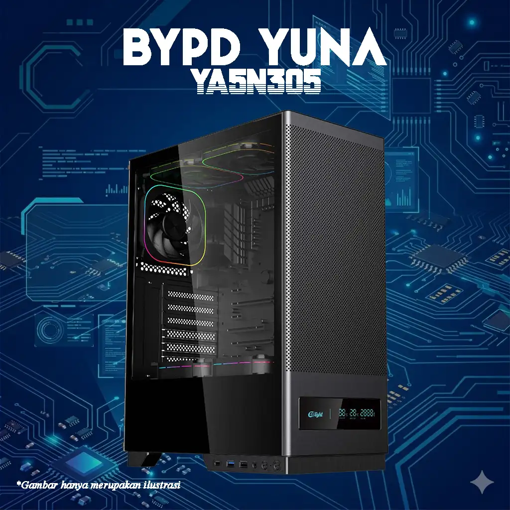BYPD YUNA YA5N305 AMD Ryzen 5 5600 4.4Ghz | RTX 3050 6GB | DDR4 | NVME - GAMING PC