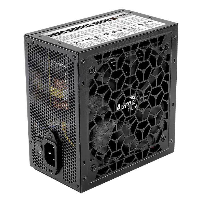 AEROCOOL Aero Bronze 550W 80+ Bronze Japan Capasitor