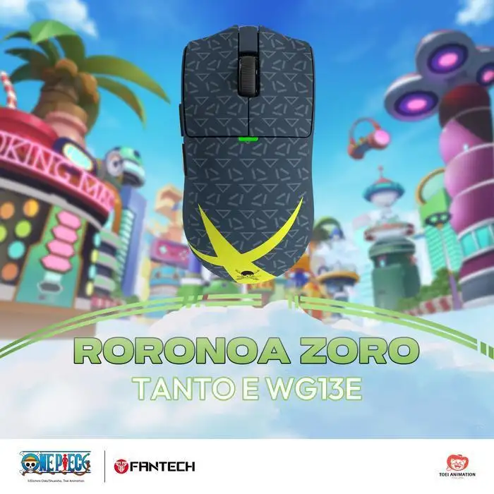 FANTECH X ONE PIECE TANTO WG13E MOUSE GAMING WIRELESS WITH DOCKING - ZORO