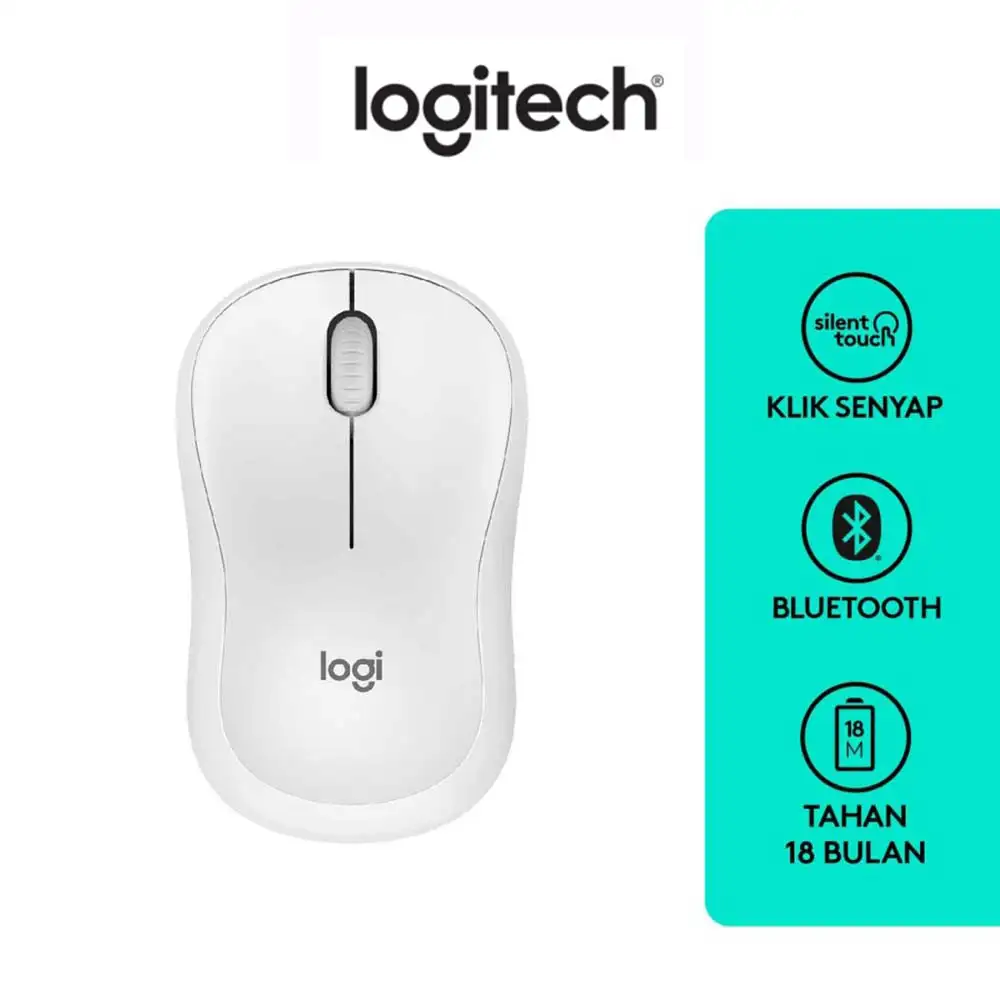 Logitech M240 BLUETOOTH SILENT OFF WHITE