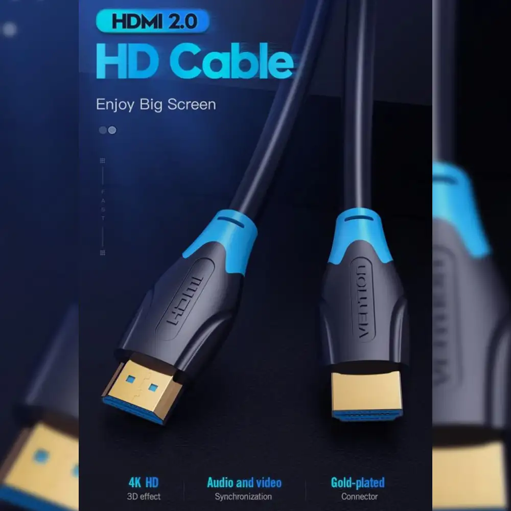 VENTION KABEL HDMI 3M 4K@60Hz (AACBI)