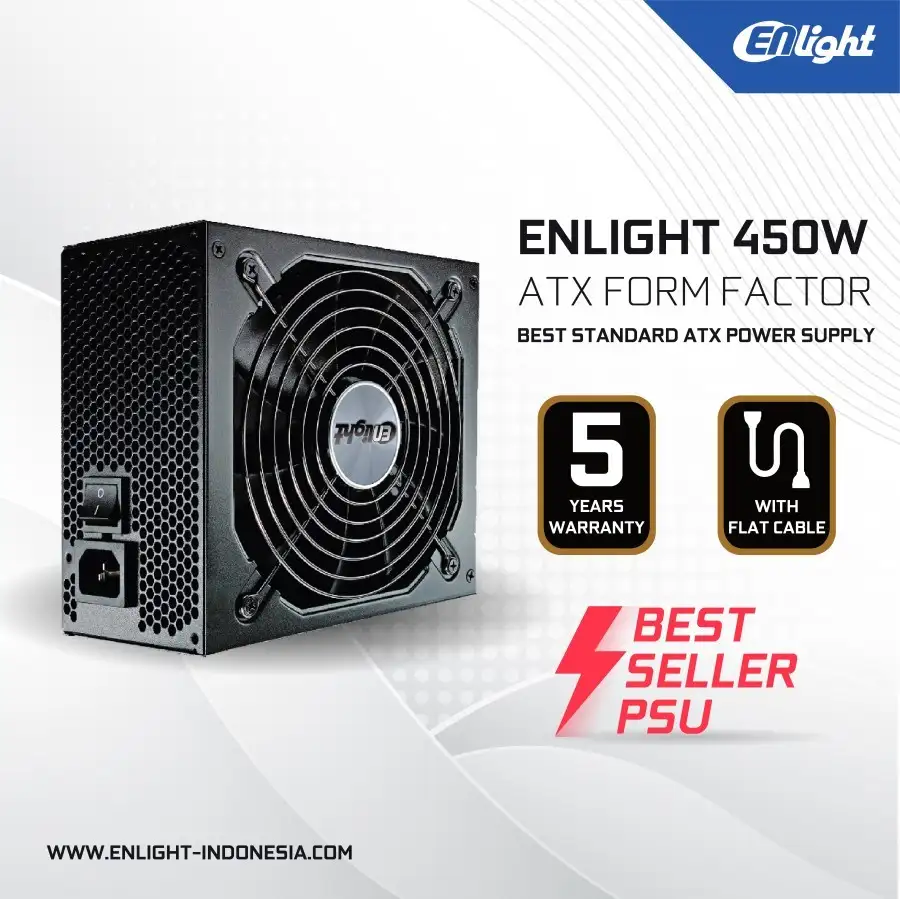 Enlight EN-450 450W Sniper Power 85% Efficiency