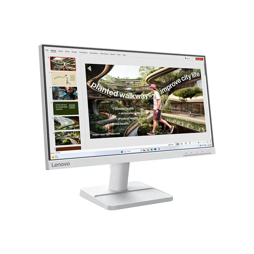 Lenovo L22-42 22" IPS 100Hz 99% sRGB White