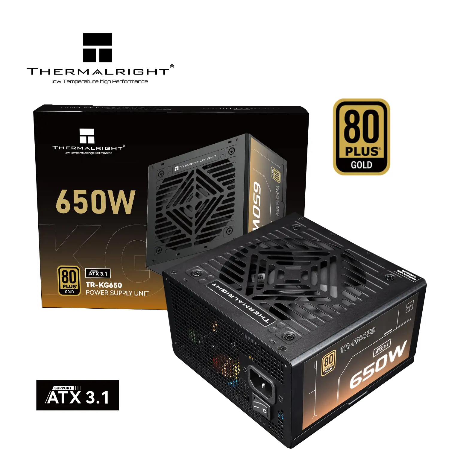 THERMALRIGHT TR-KG650 650W 80+GOLD FULL MODULAR