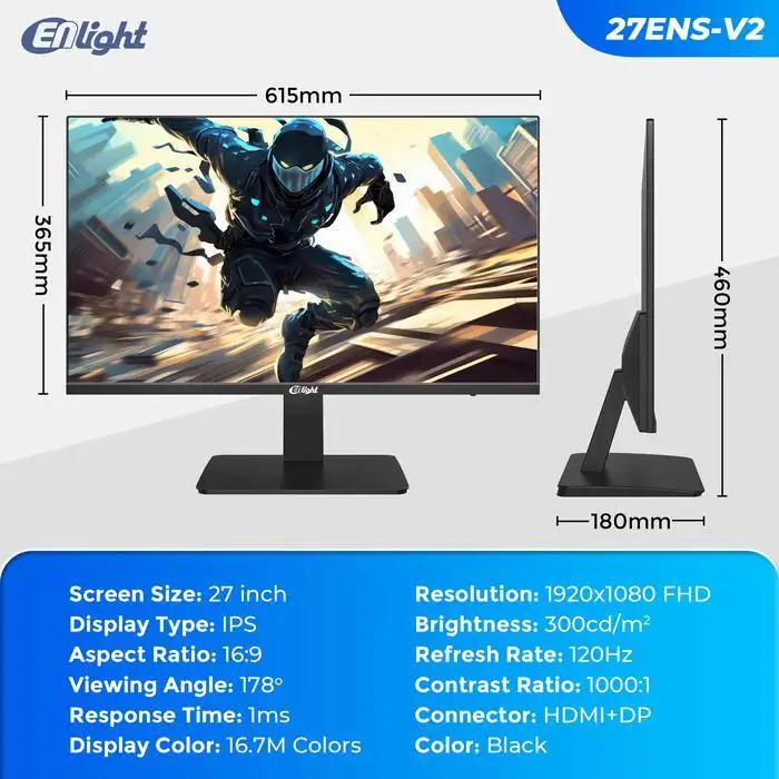 LED ENLIGHT 27ENS-V2 27" IPS FHD 120Hz