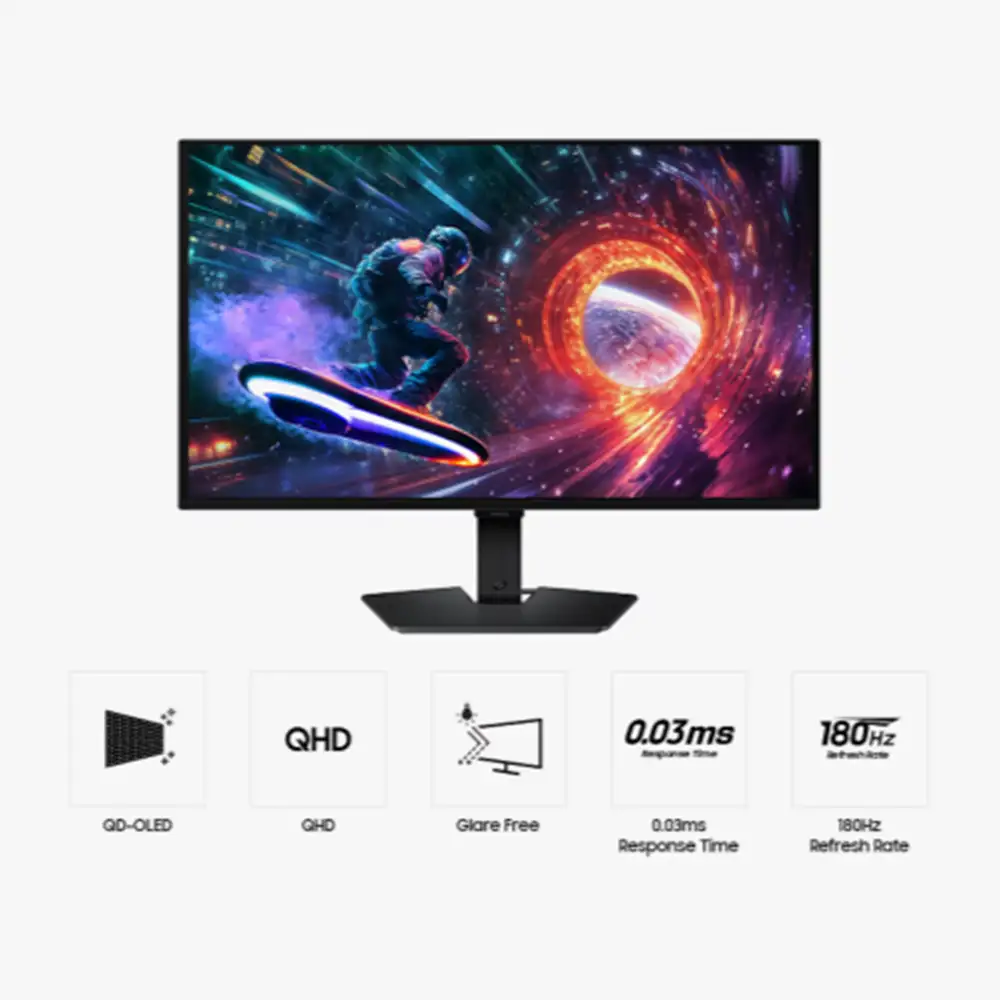 Samsung Odyssey OLED G5 LS27FG502 27" Flat OLED 2K 180Hz 0.03ms