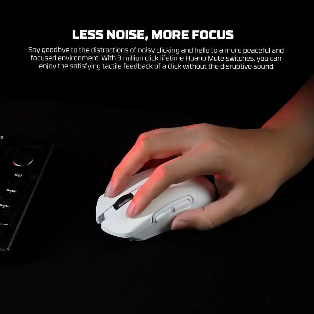 FANTECH RAIGOR III WG12RS WIRELESS 2,4GHZ , BT 5.0 , RECHARGEABLE - WHITE