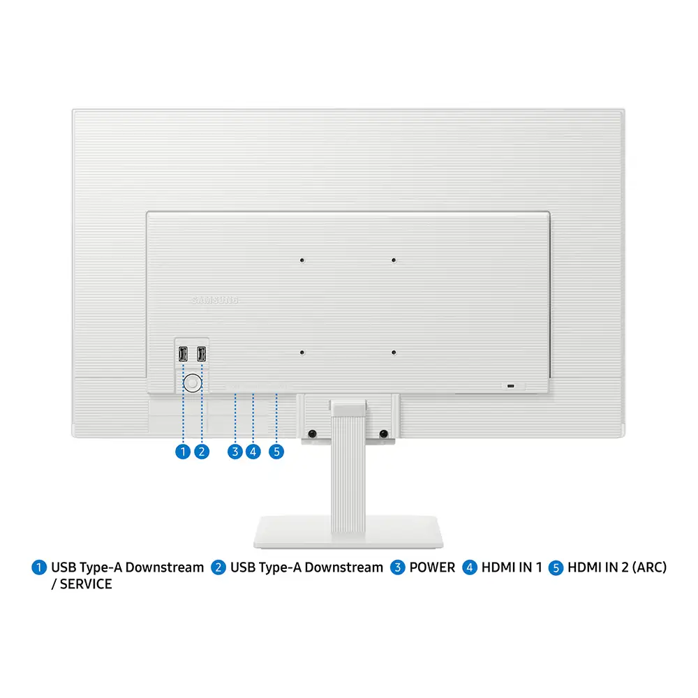 Samsung Smart Monitor M5 27" S27FM501 White Wifi BT Speaker