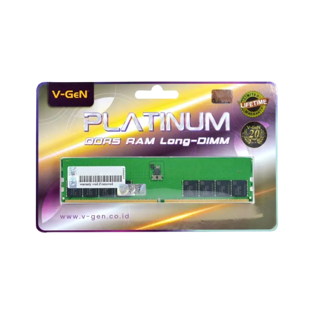 V-GEN PLATINUM DDR5 8GB 5600Mhz LONGDIMM