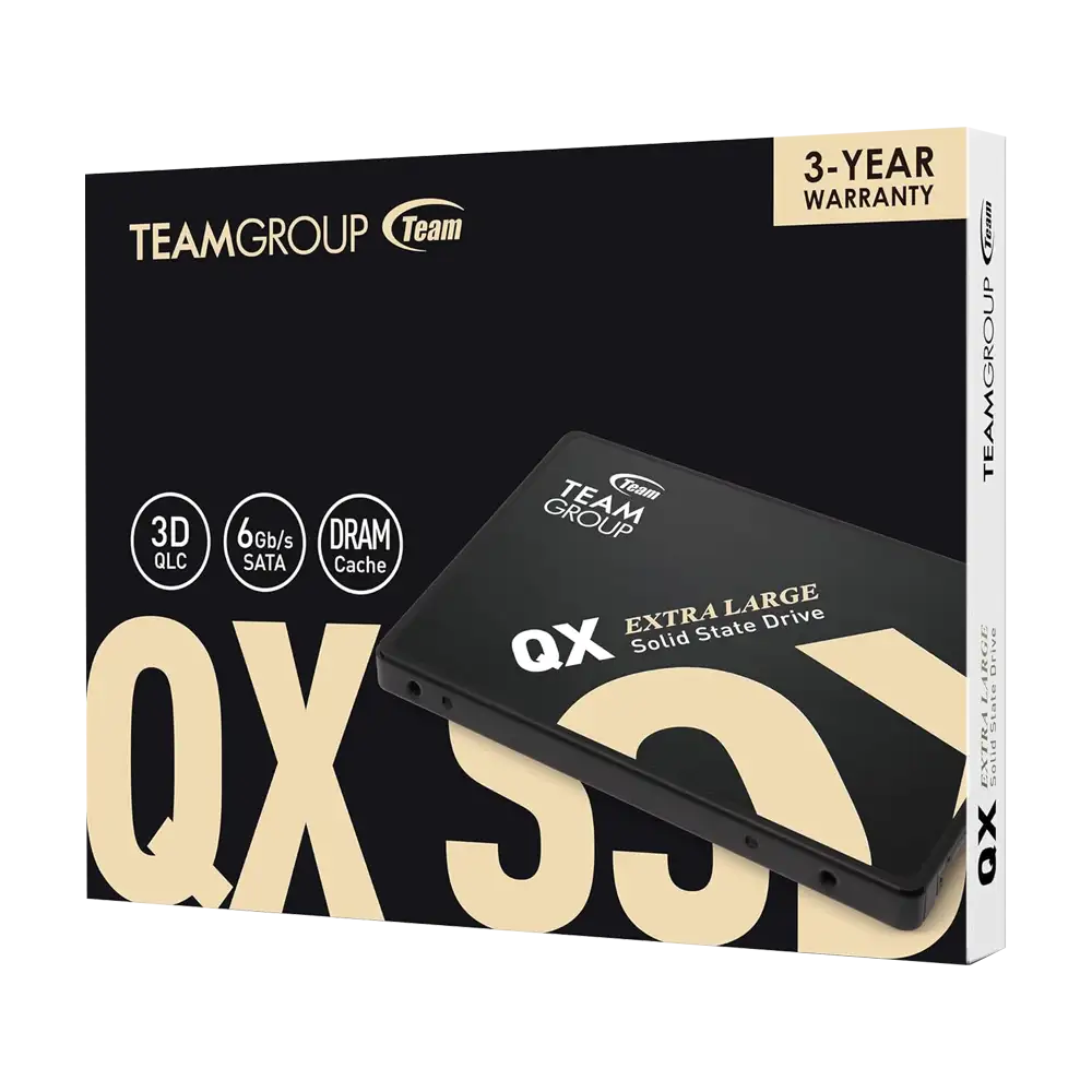 TEAM T-FORCE QX 256GB 2.5" SATA (TLC NAND)