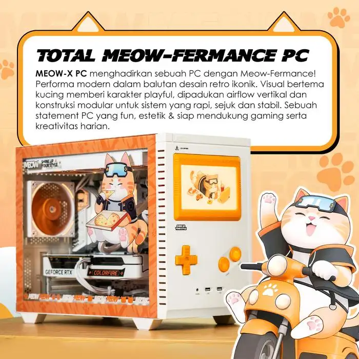 PC COLORFUL MEOW-X Intel Core i5 14400F RTX 5060 8GB