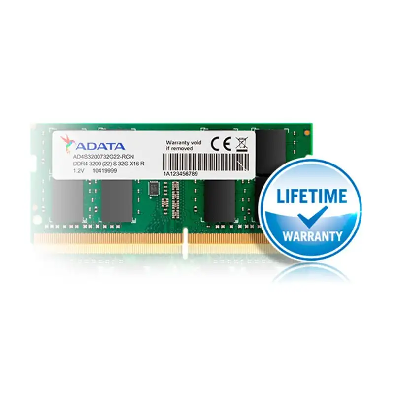ADATA DDR4 8GB 3200MHz PREMIER GREEN SODIMM