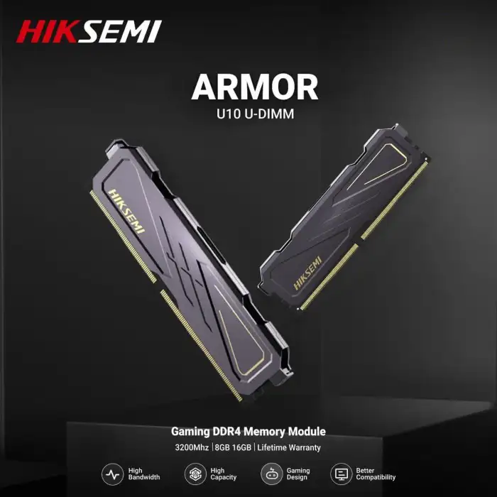 HIKSEMI ARMOR DDR4 8GB 3200Mhz HEATSINK