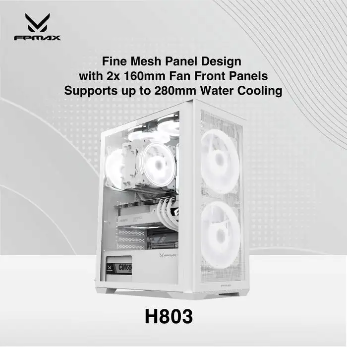 FPMAX AIRPOWER G5 H803 + 2 Fan 160mm WHITE