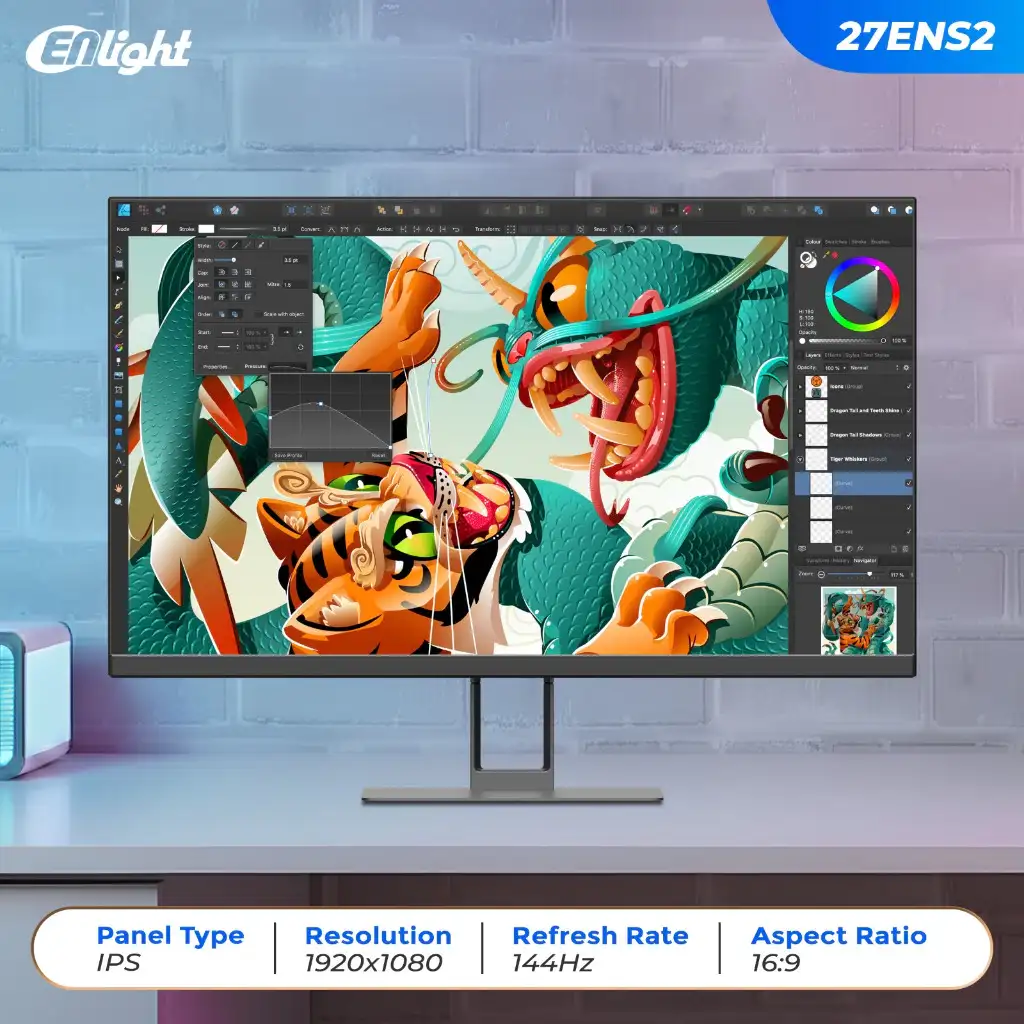 LED ENLIGHT 27ENS2 27" IPS FHD 144Hz RGB