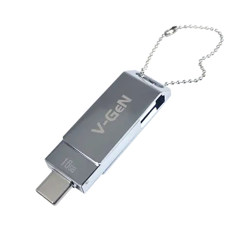 FLASHDISK V-GEN OTG 3.0 TYPE-C 256GB