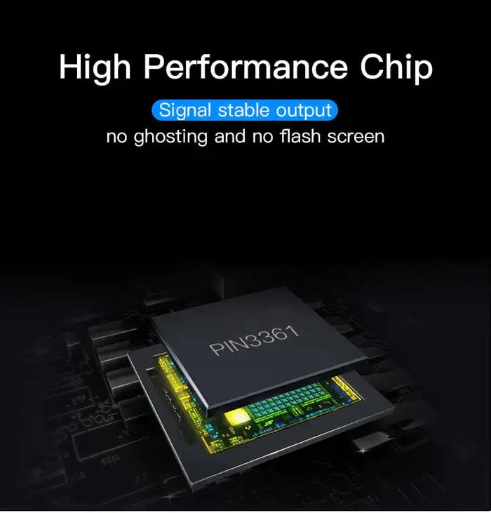Vention Converter Display Port to HDMI 0.15m Black ( HBGBB )