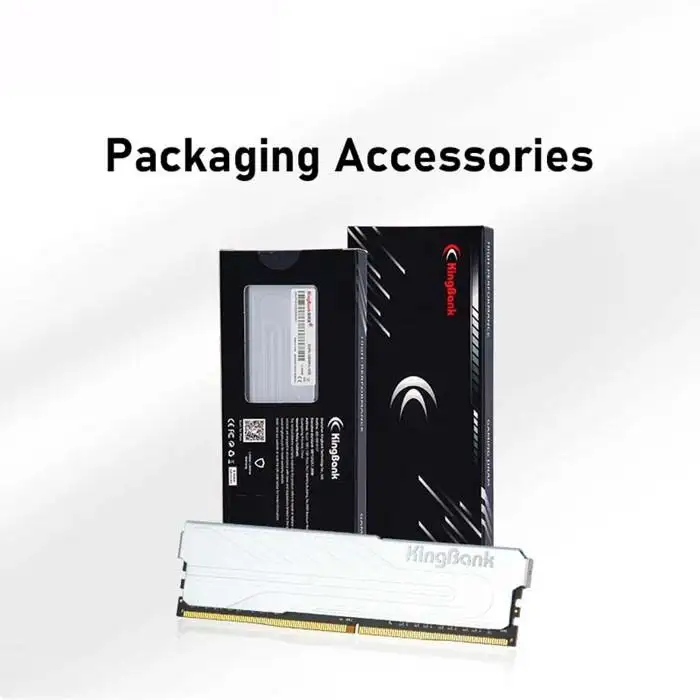 KINGBANK DDR5 8GB 6000Mhz XMP Silver Heatsink C30