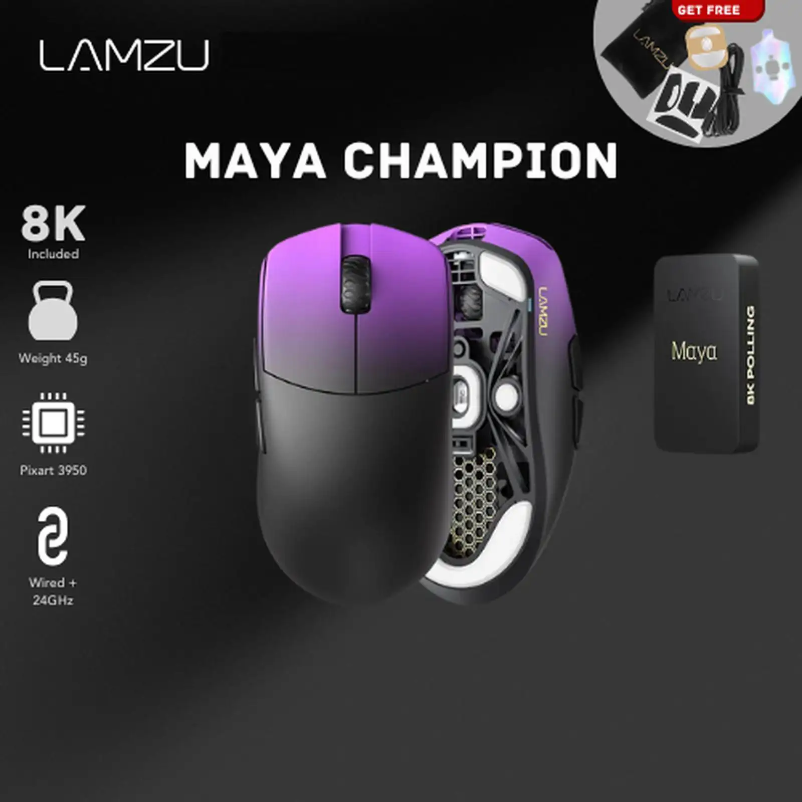 LAMZU MAYA X SHADOW PURPLE